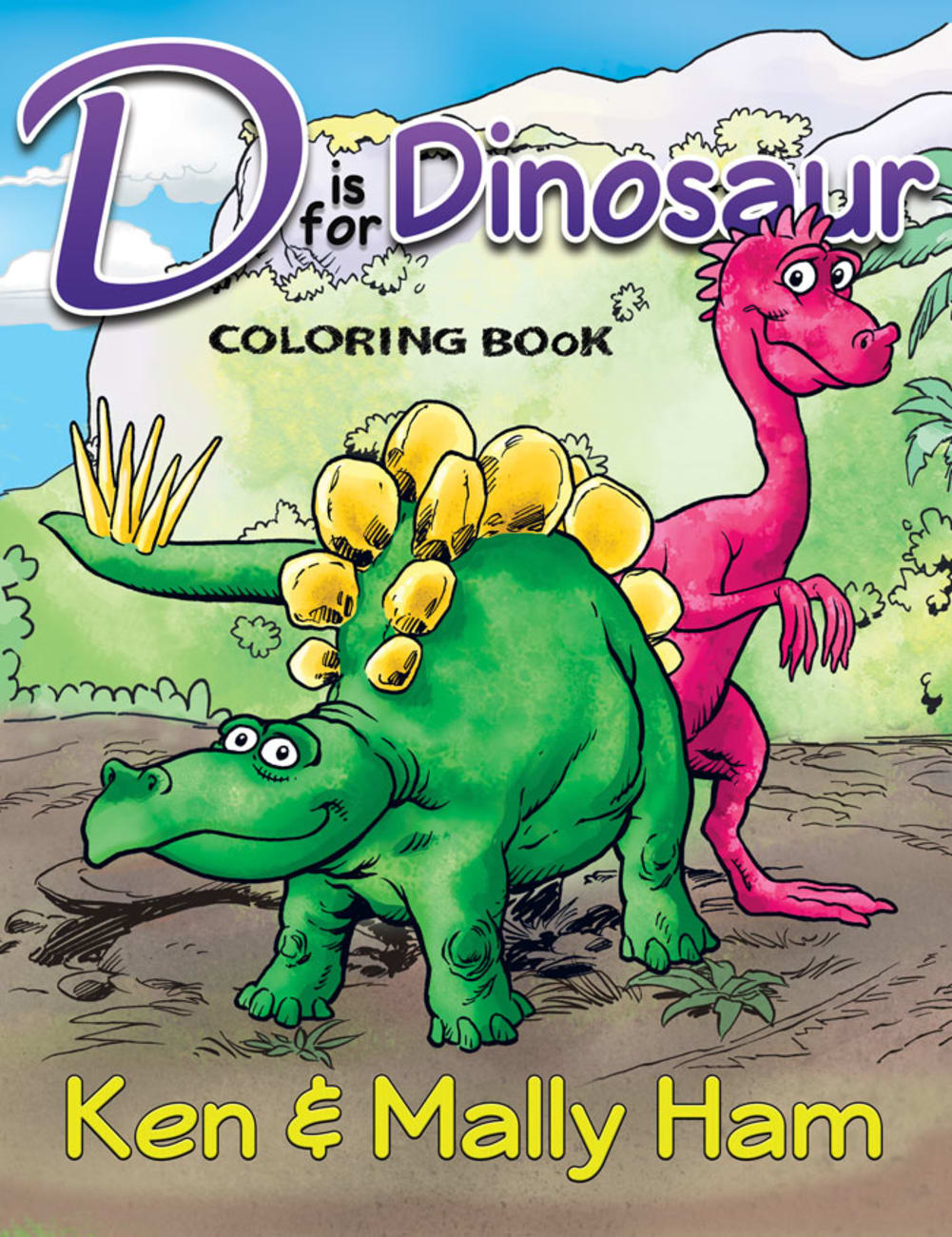 Is For Dinosaur Coloring Book Paperback