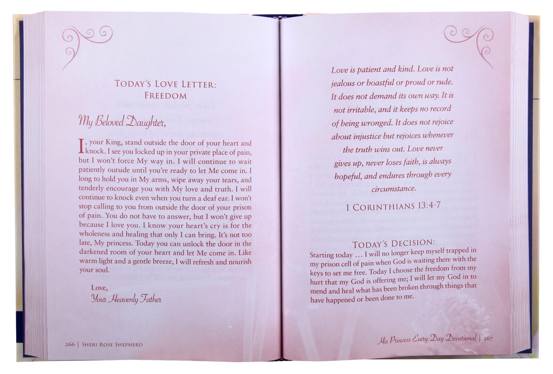 His Princess Every Day Devotional: Love Letters From Your King Hardback