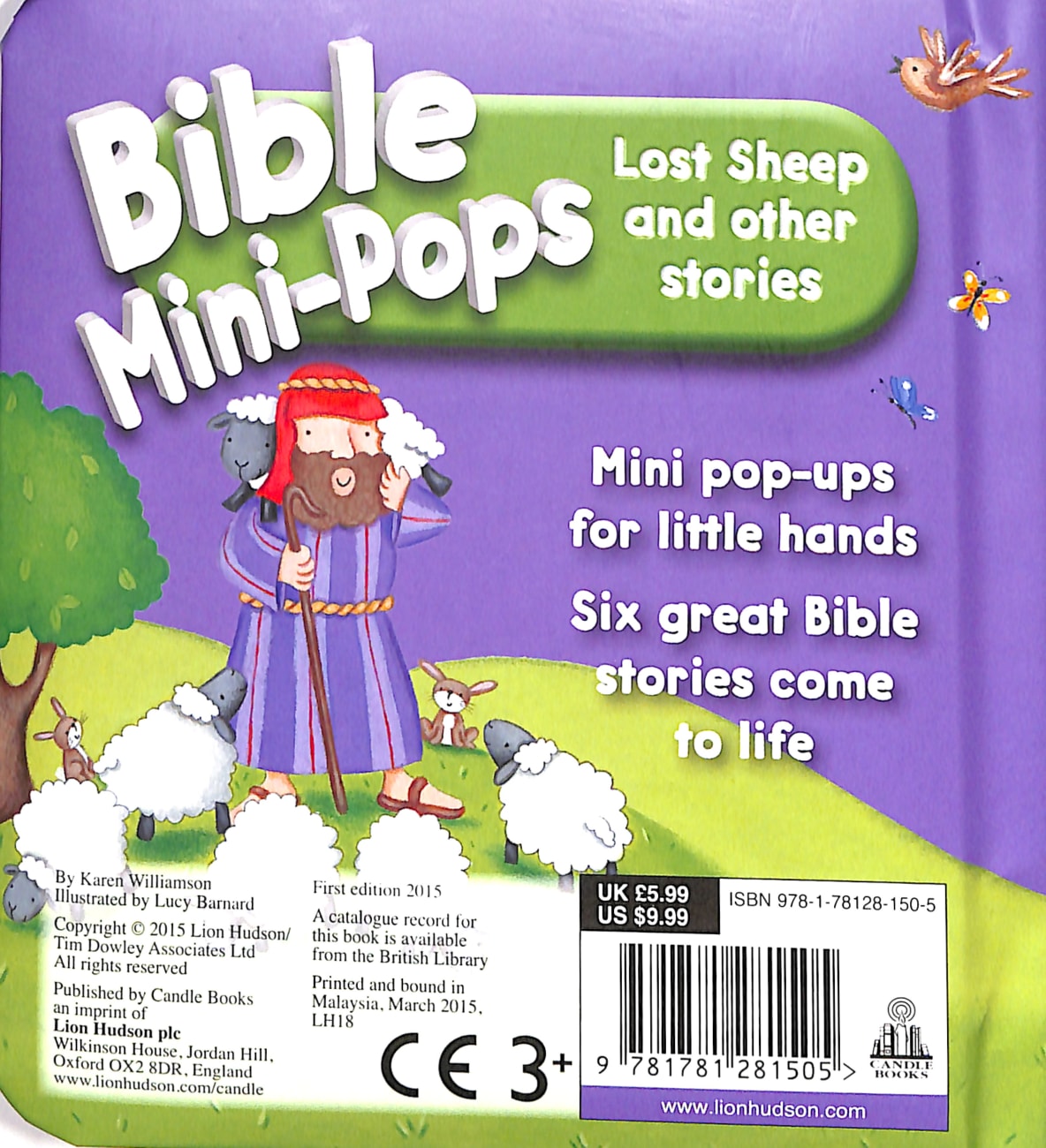 Lost Sheep and Other Stories (Bible Mini-pops Series) Board Book