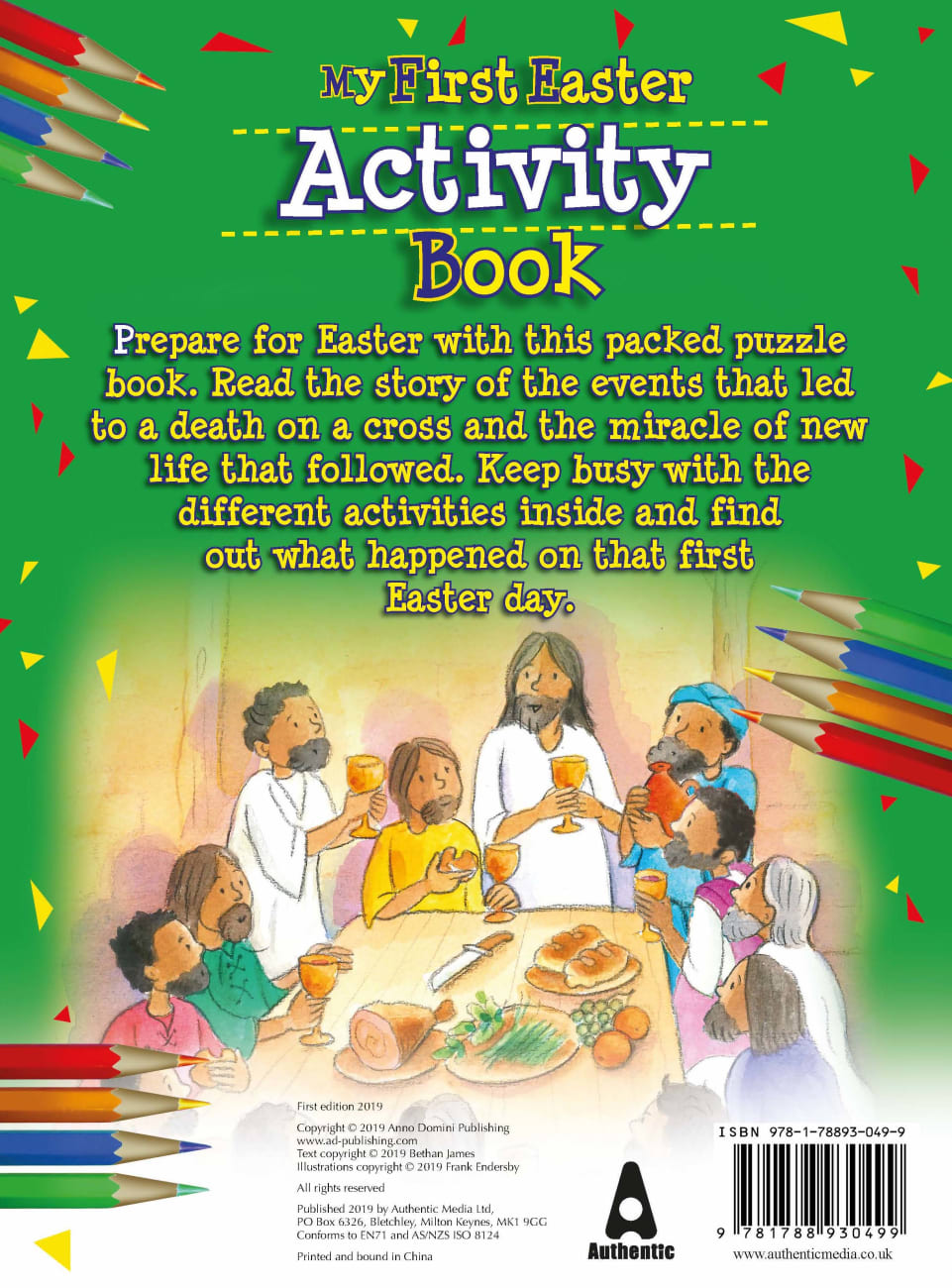My First Easter Activity Book Paperback
