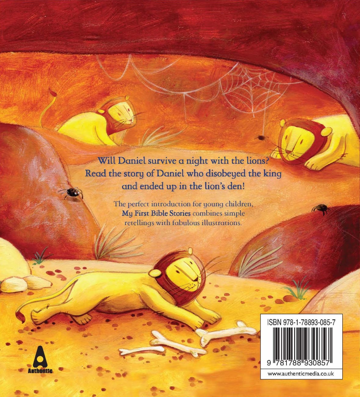 Daniel and the Lions (My First Bible Stories Series) Paperback
