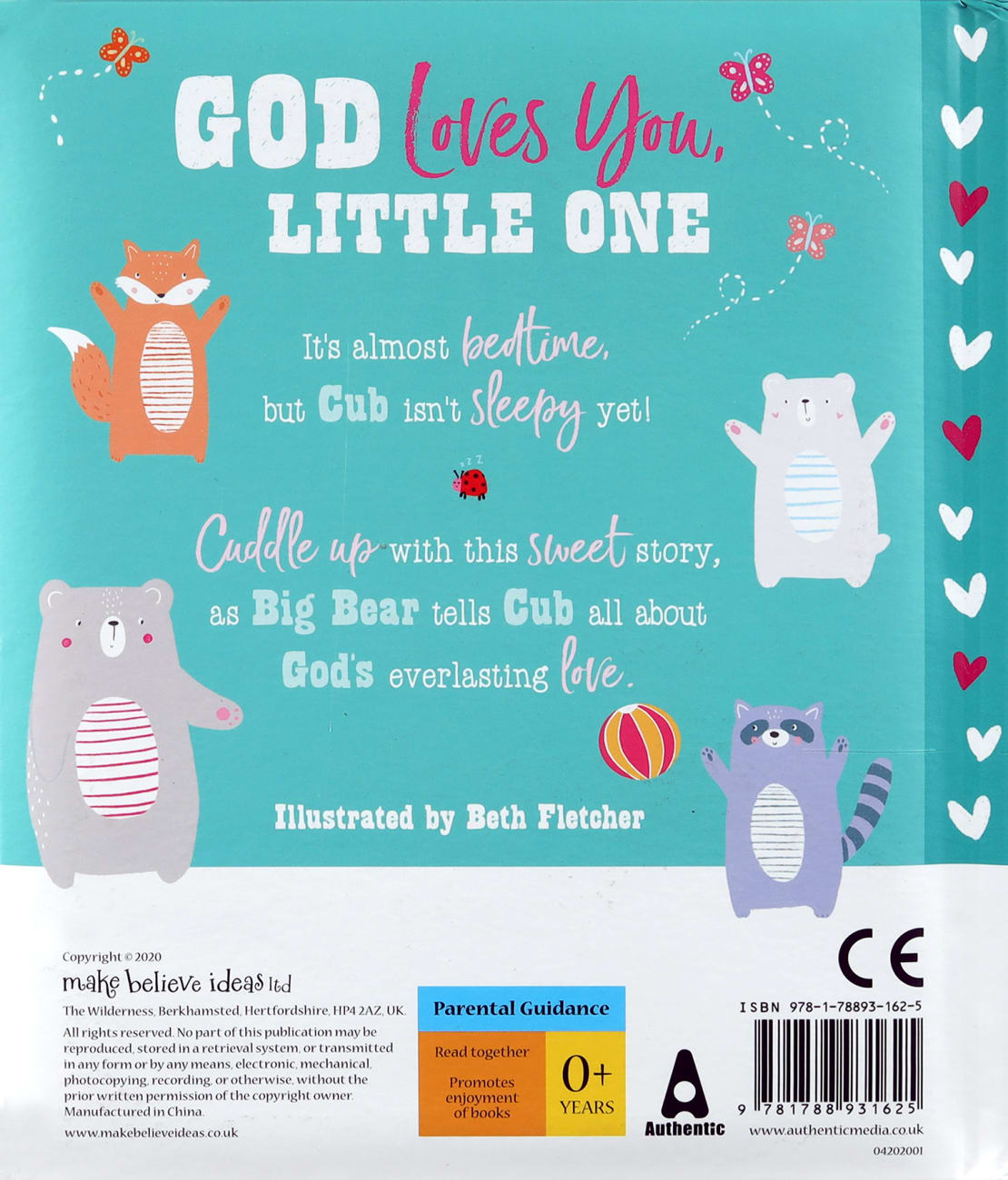 God Loves You, Little One Padded Board Book