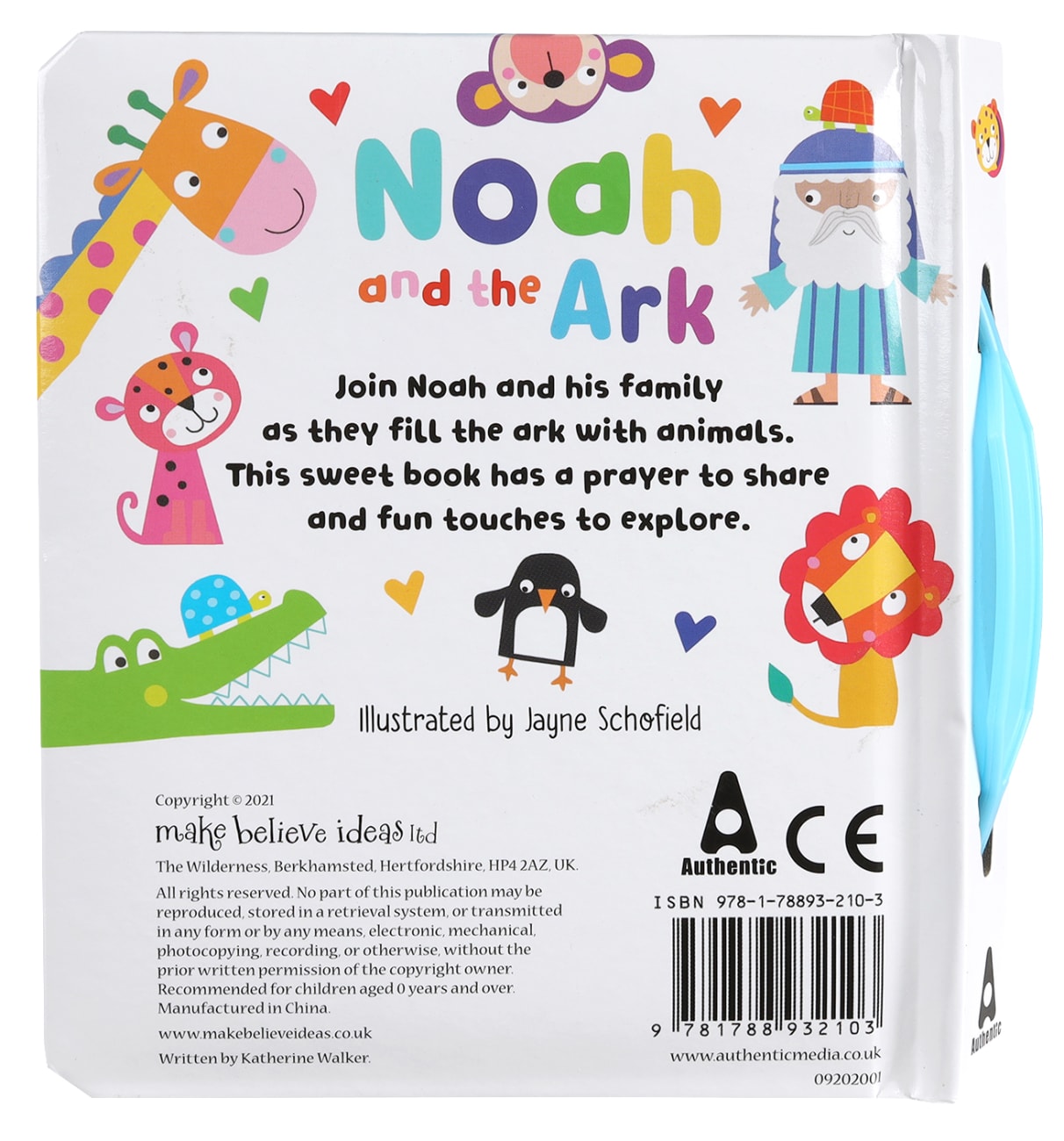 Noah and the Ark With Touch and Feel Padded Board Book