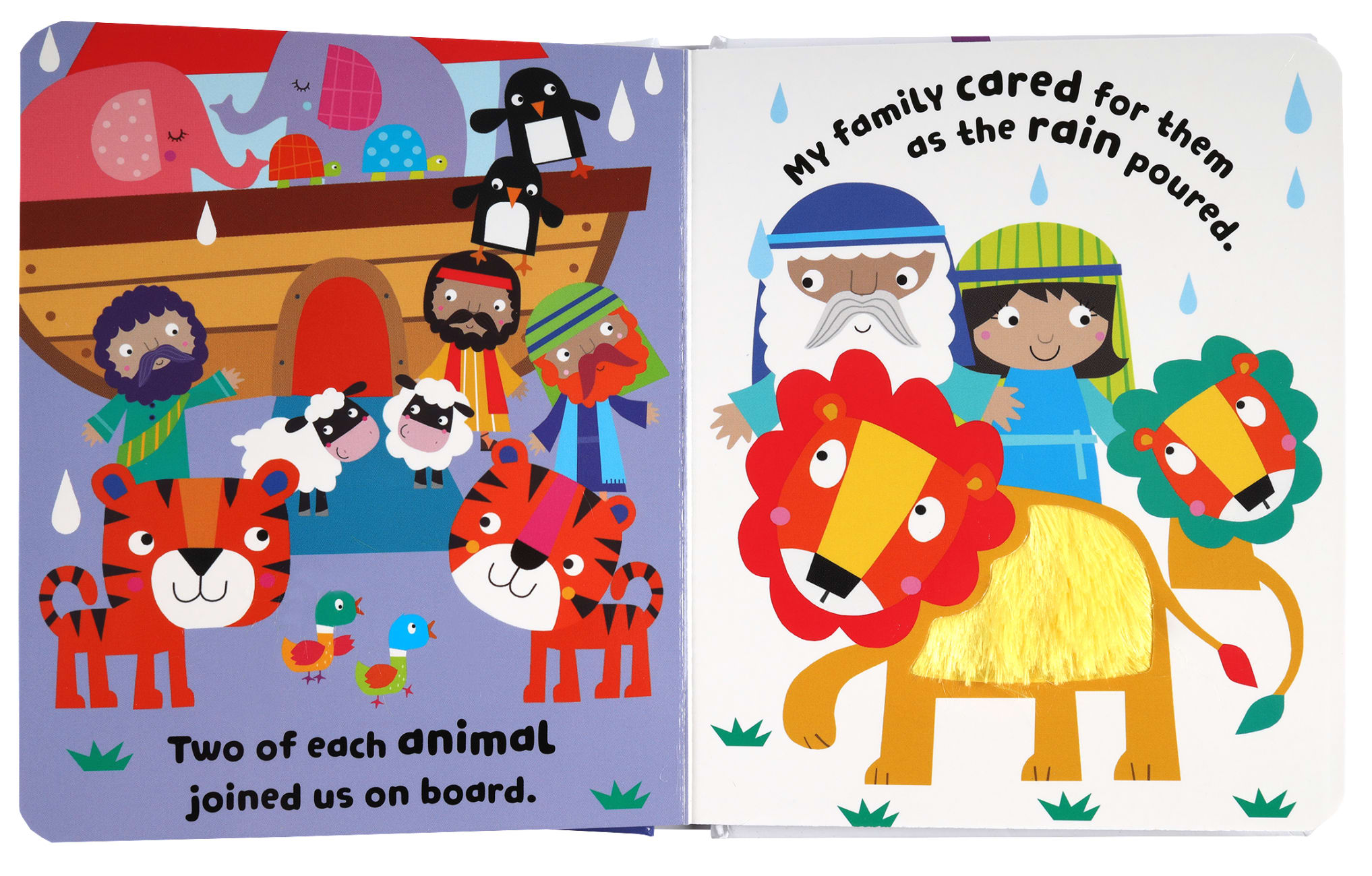 Noah and the Ark With Touch and Feel Padded Board Book