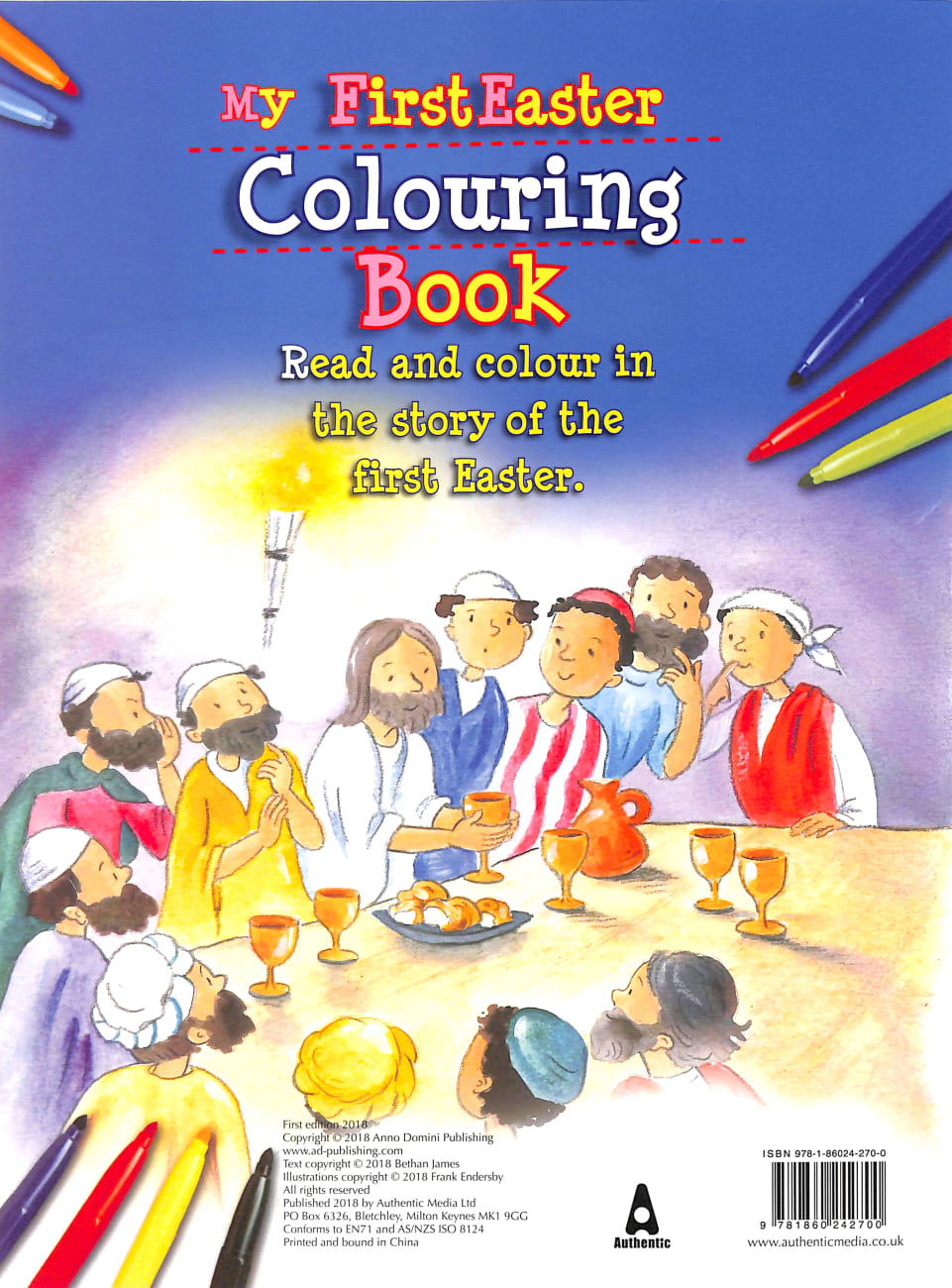 My First Easter Colouring Book Paperback