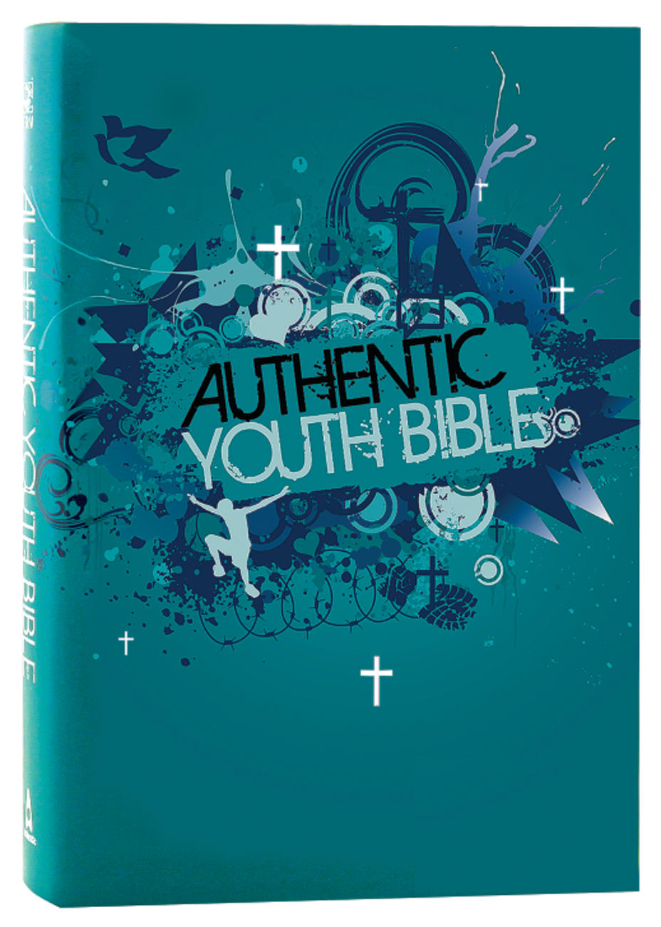 ERV Authentic Youth Bible Teal Hardback
