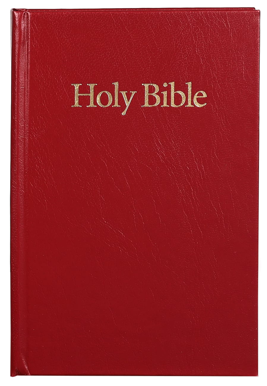 KJV Classic Reference Holy Bible Red (Black Letter Edition) Hardback