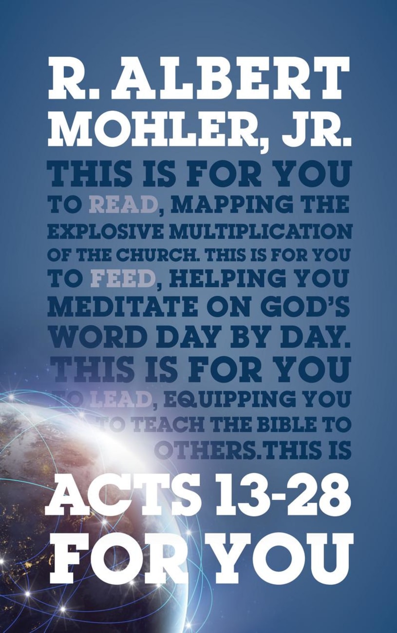 Acts 13-28 For You (God's Word For You Series) Paperback