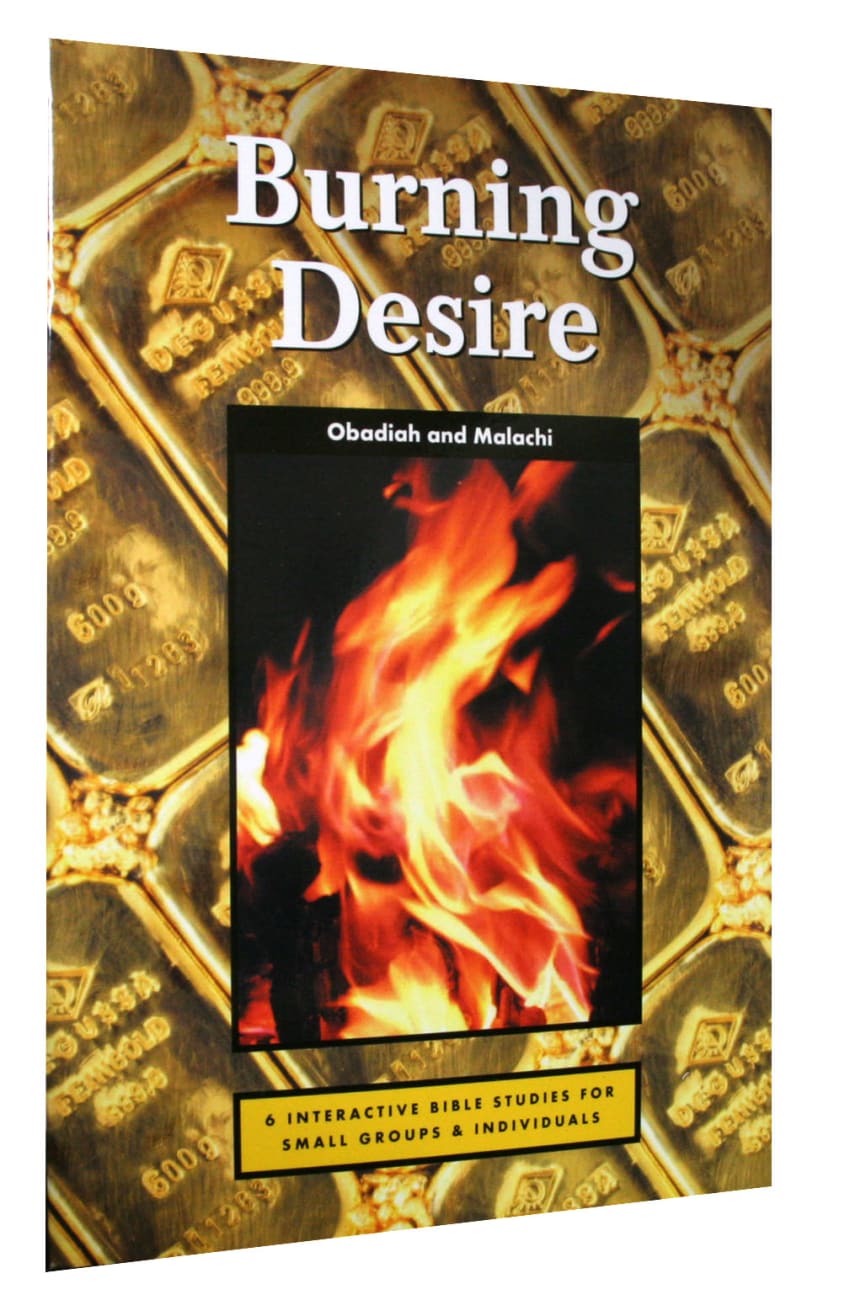 Ibs: Burning Desire (Obadiah And Malachi) Paperback