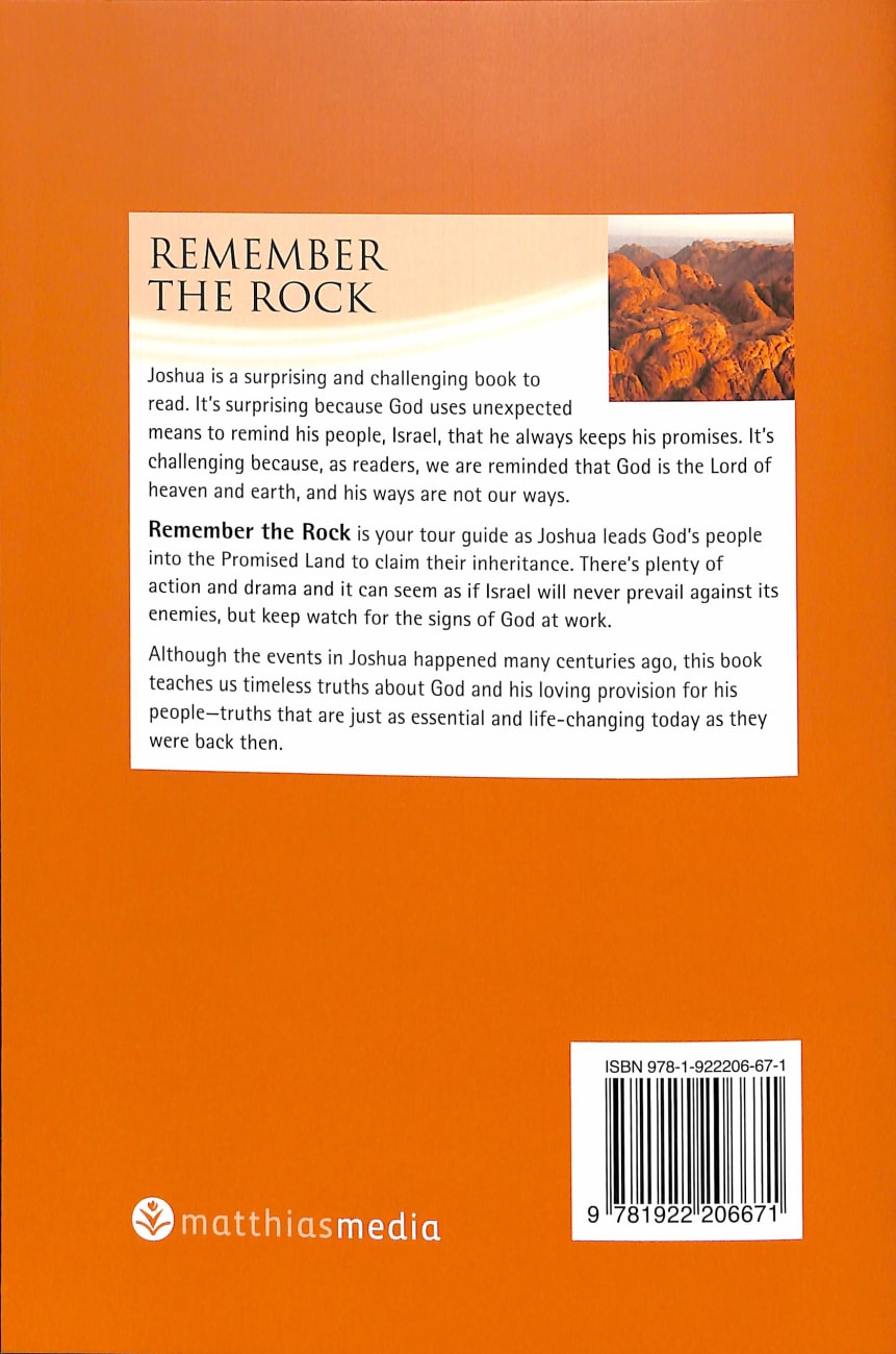 Remember the Rock (Joshua) (Interactive Bible Study Series) Paperback