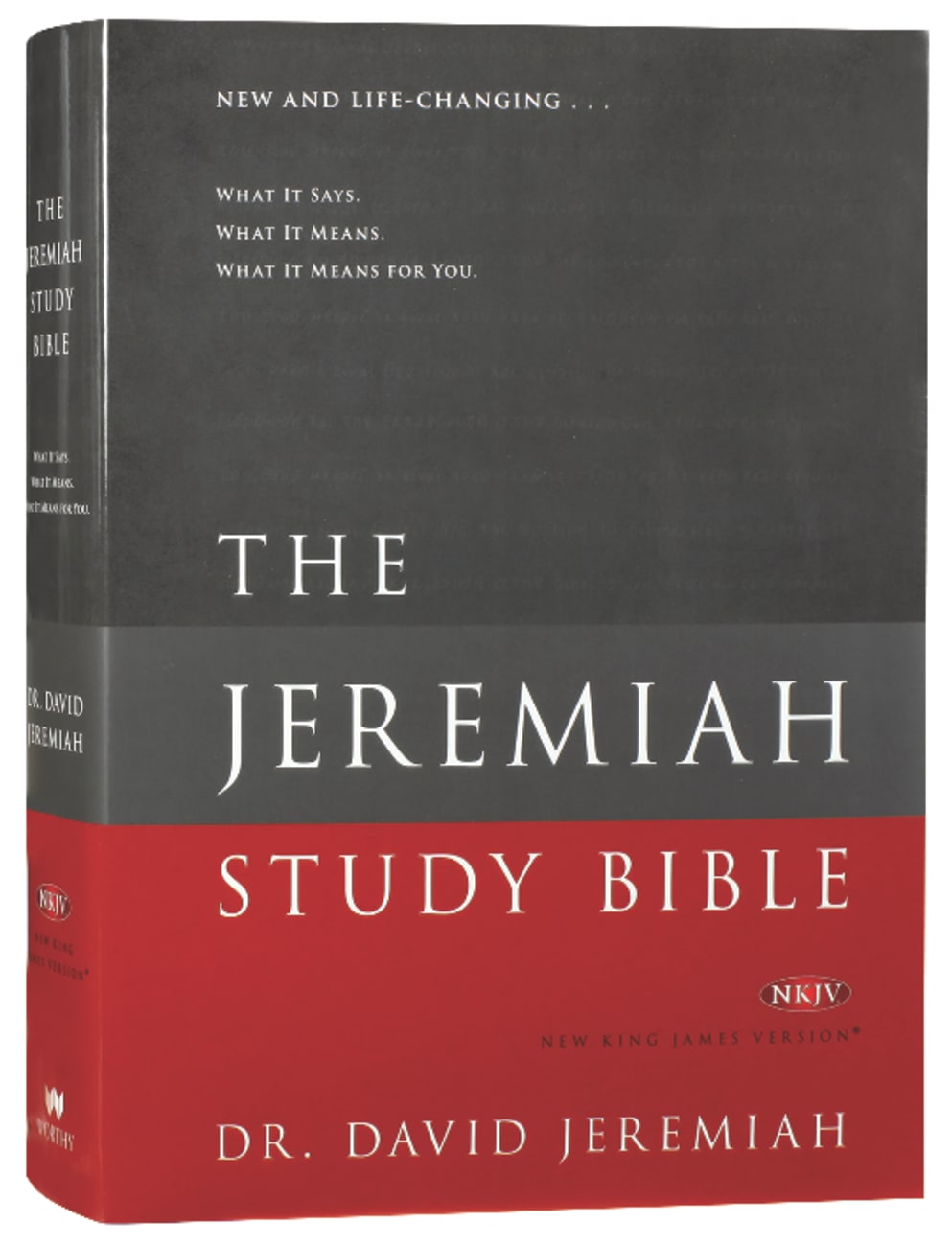 NKJV Jeremiah Study Bible Hardback