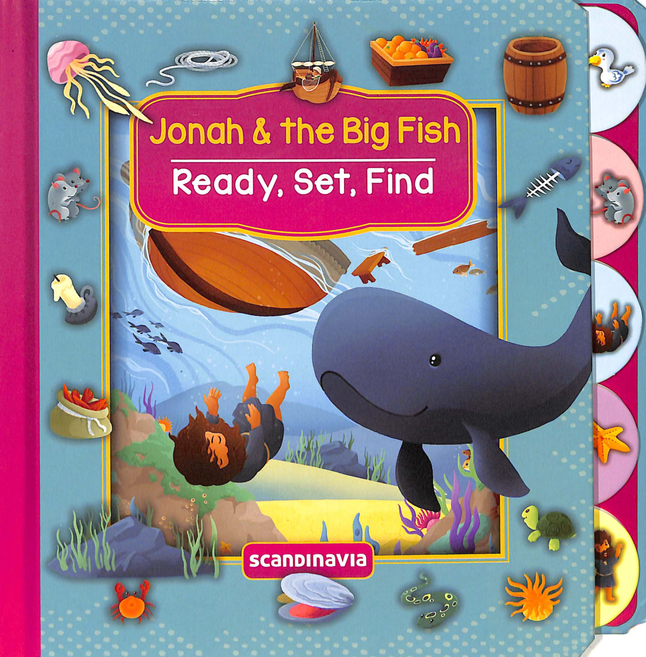 Jonah and the Big Fish (Ready, Set, Find Series) Board Book