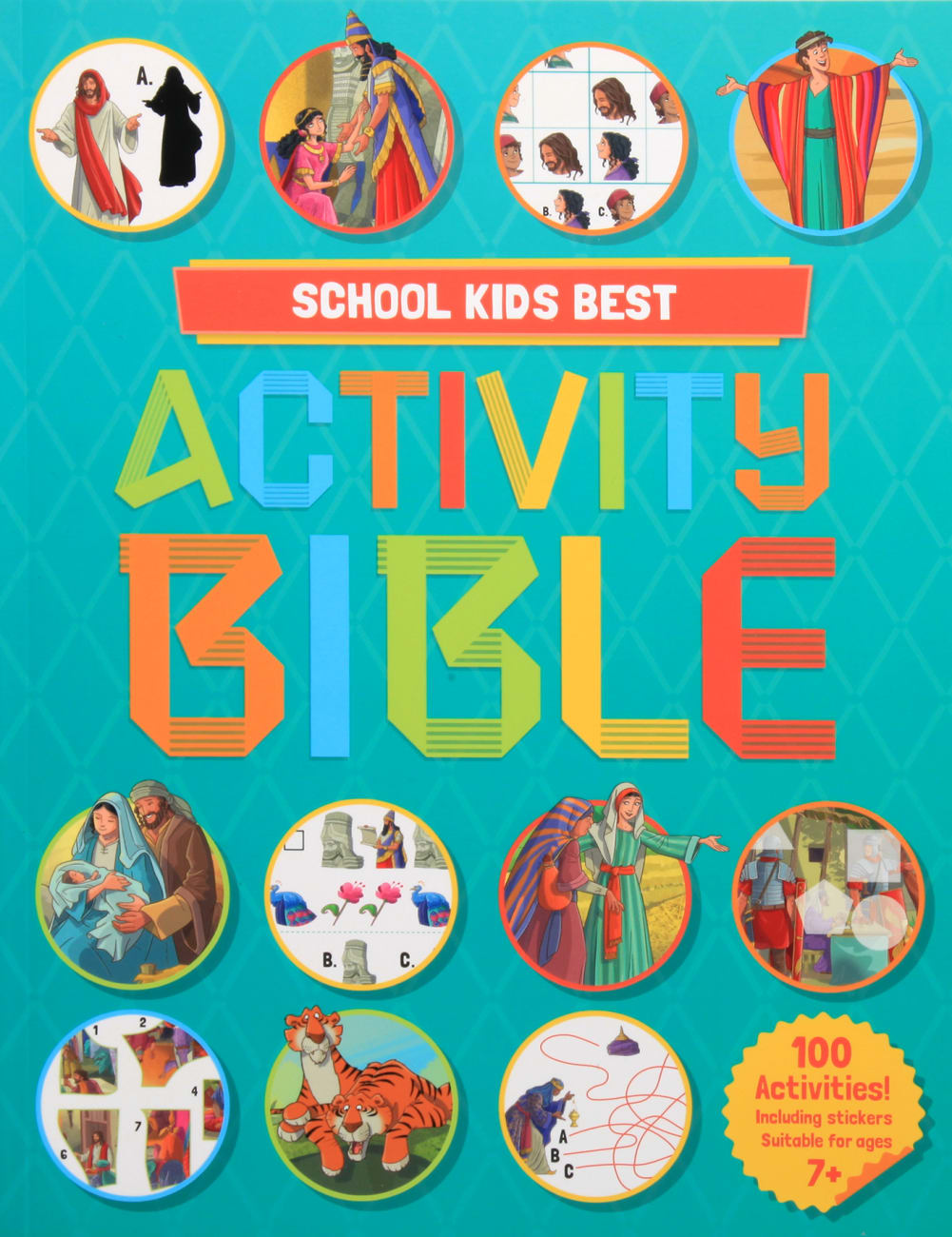 School Kids Best Activity Bible (With 4 Pages Of Stickers) Paperback