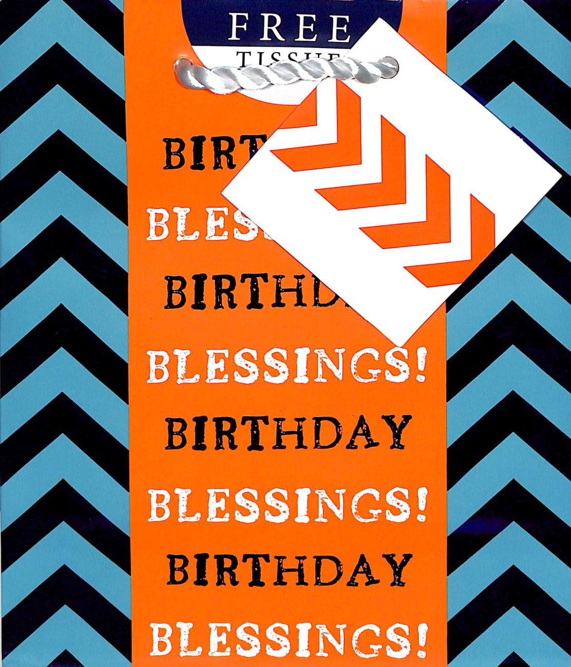 Gift Bag Small: Birthday Blessings (Incl Two Sheets Tissue Paper & Gift Tag) Stationery