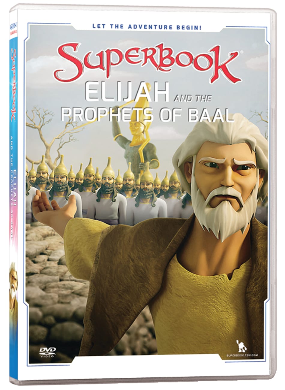 Elijah and the Prophets of Baal (#13 in Superbook Dvd Series Season 02) |  Koorong