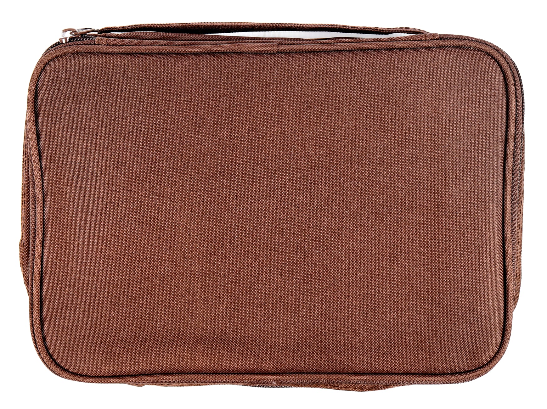 Bible Cover Brown Canvas Organiser Extra Large Includes Pens and Notepad Bible Cover