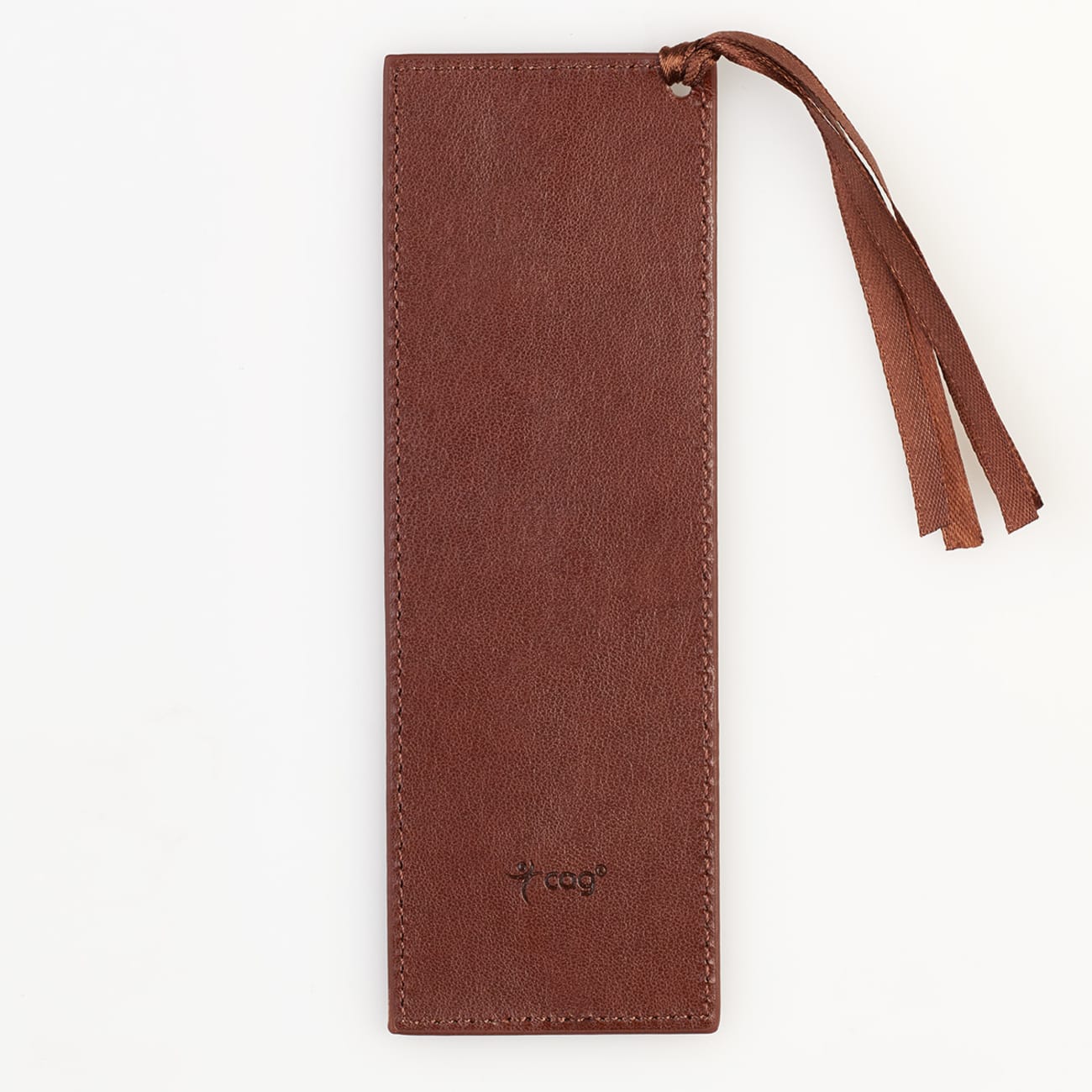 Bookmark Tassel: Steadfast Love, Brown/Tan Imitation Leather