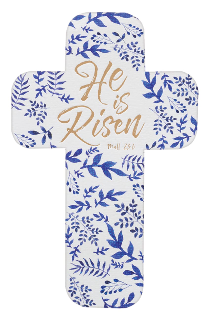 Bookmark Cross-Shaped: He is Risen Stationery