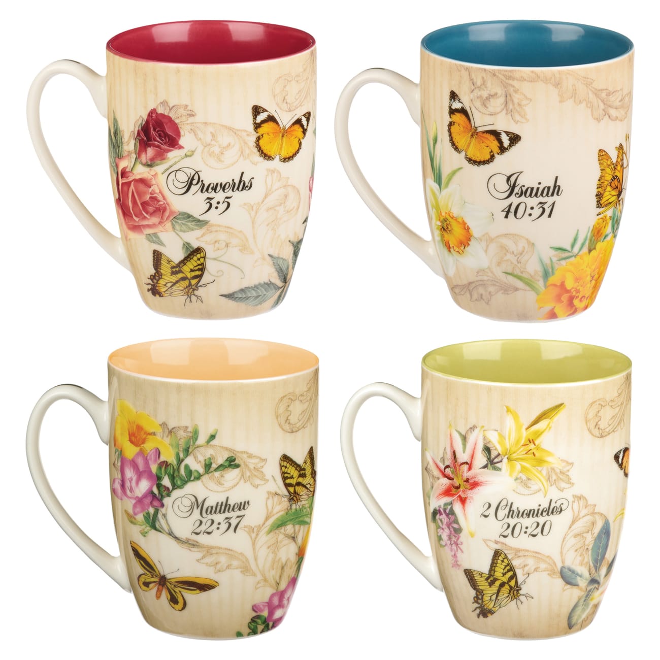 Ceramic Mugs (Set Of 4) 355ml | Koorong