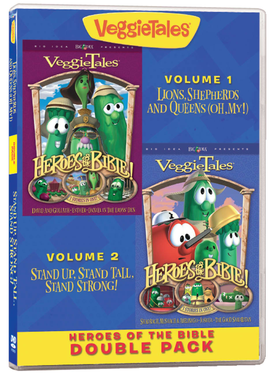 Veggie Tales Double: Heroes of the Bible Volume 1 & 2 DVD