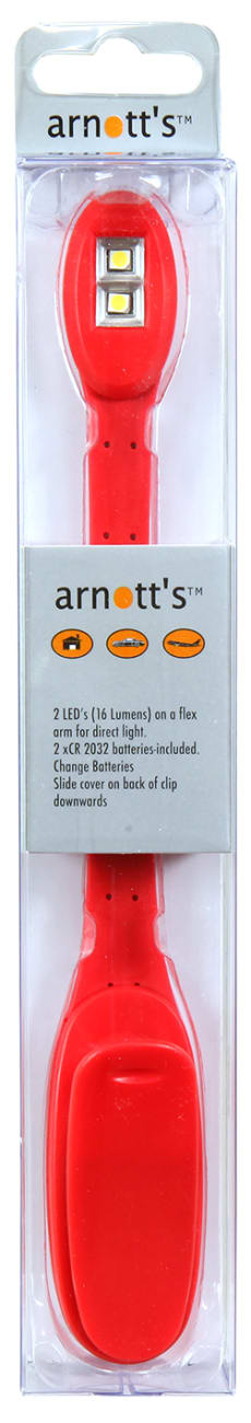 Ultraflex2 Clip on Booklight With 2 Led's Stationery