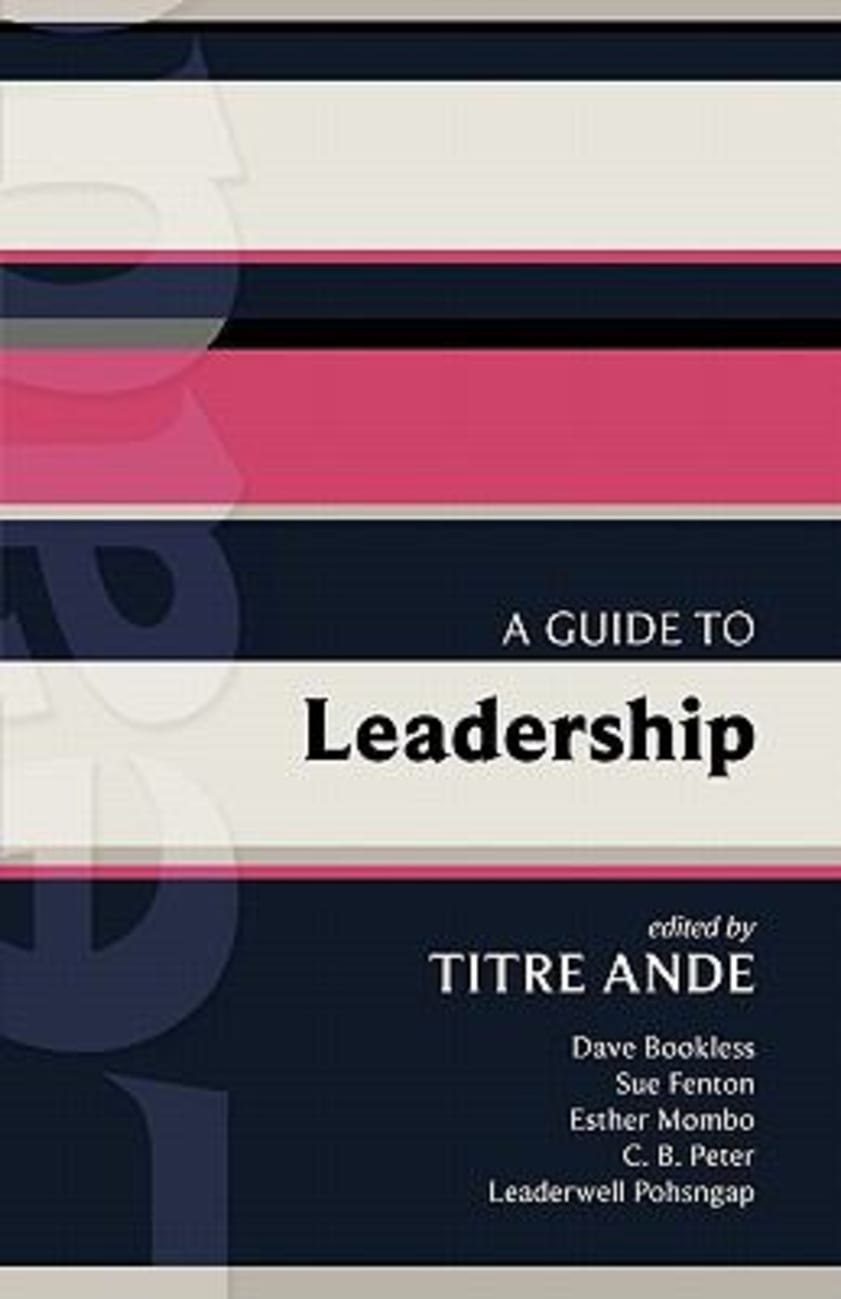 A Guide to Leadership (International Study Guide Series) Paperback
