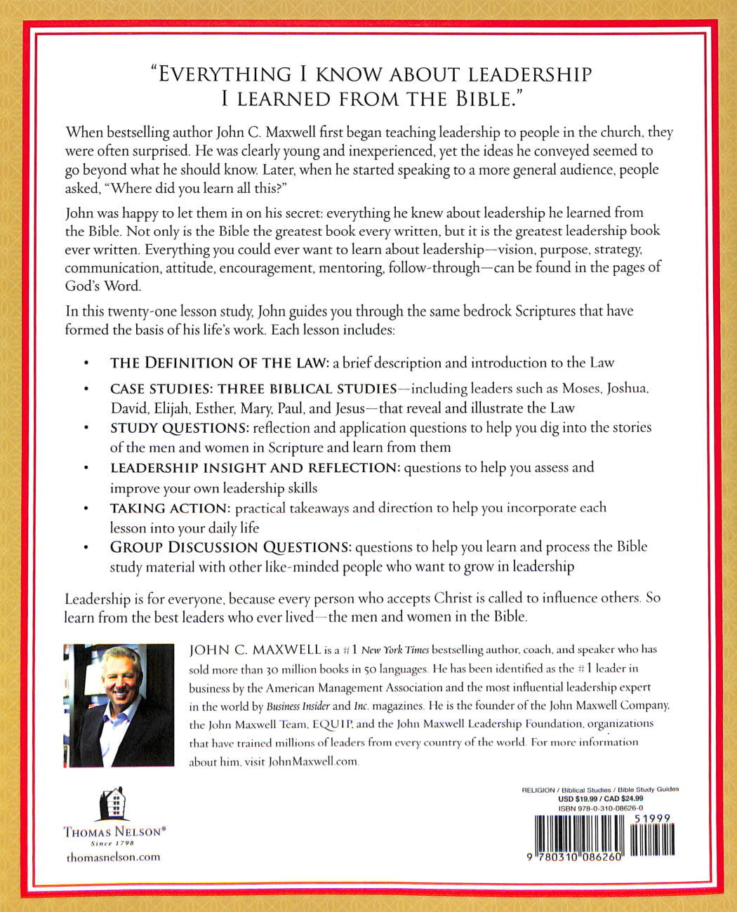 john maxwell leadership bible quotes