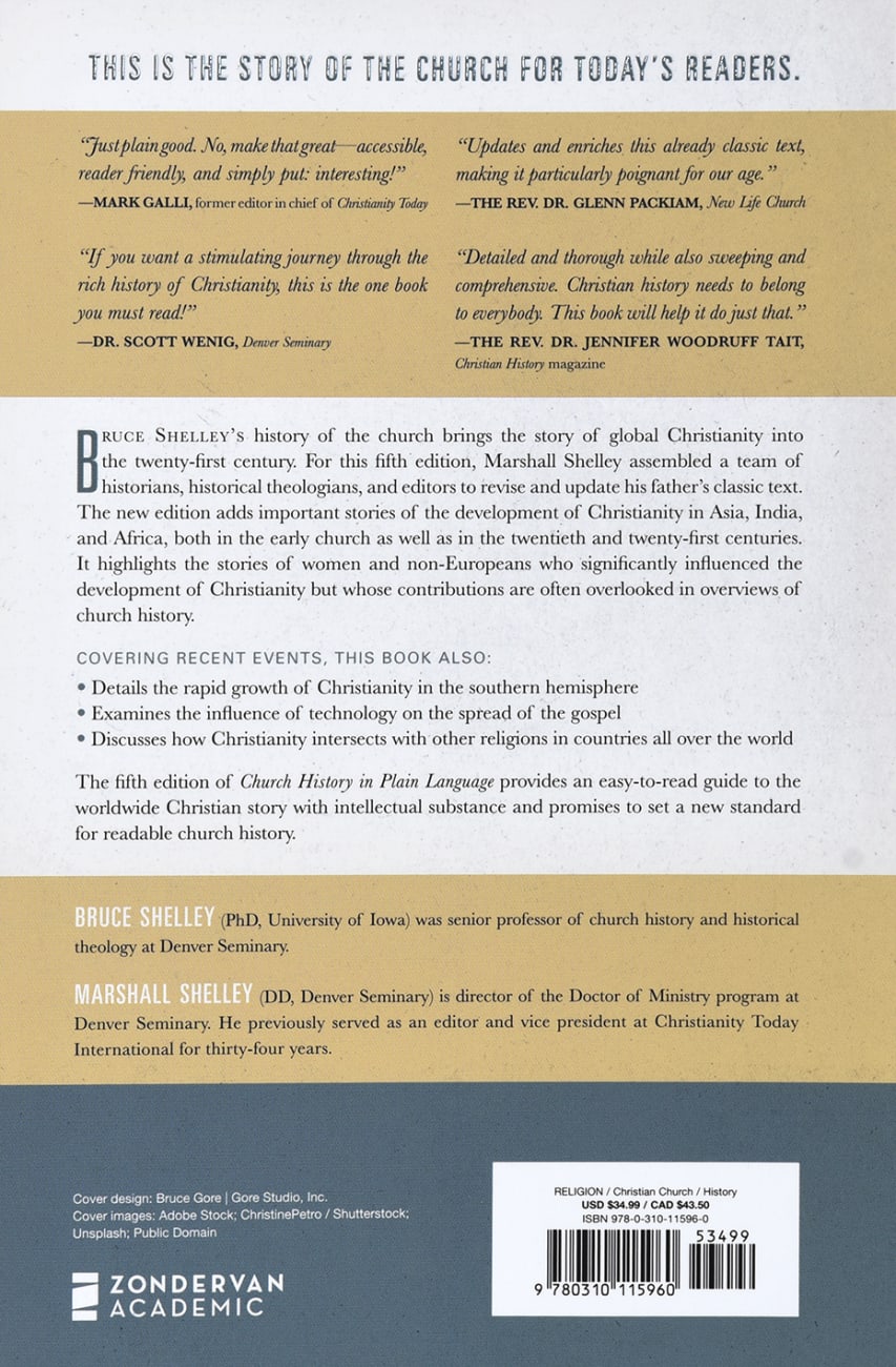 Npls: Church History in Plain Language (5th Edition) Paperback