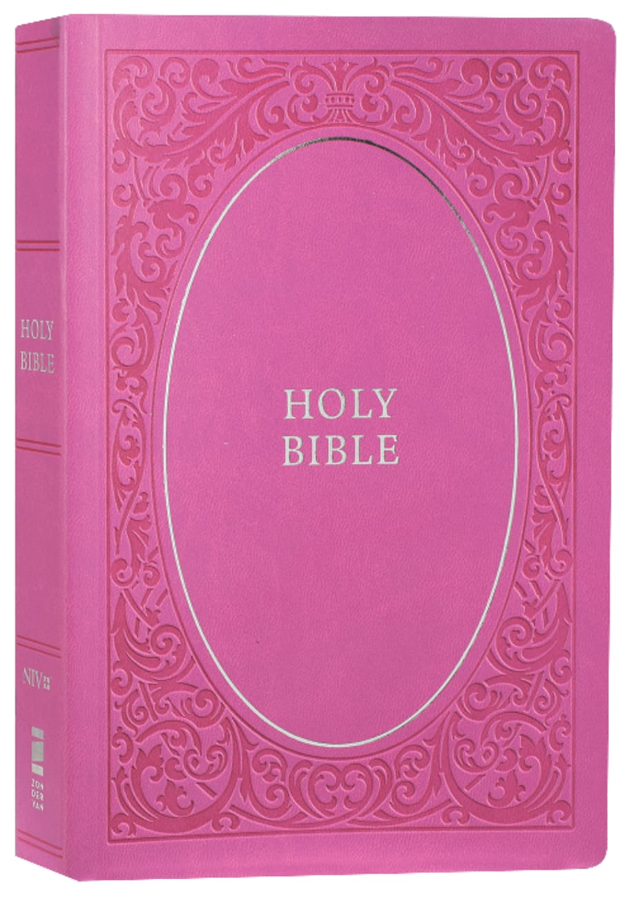 NIV Holy Bible Soft Touch Edition Pink (Black Letter Edition) by ...