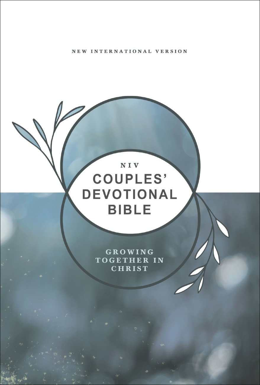 NIV Couples' Devotional Bible Growing Together in Christ Hardback