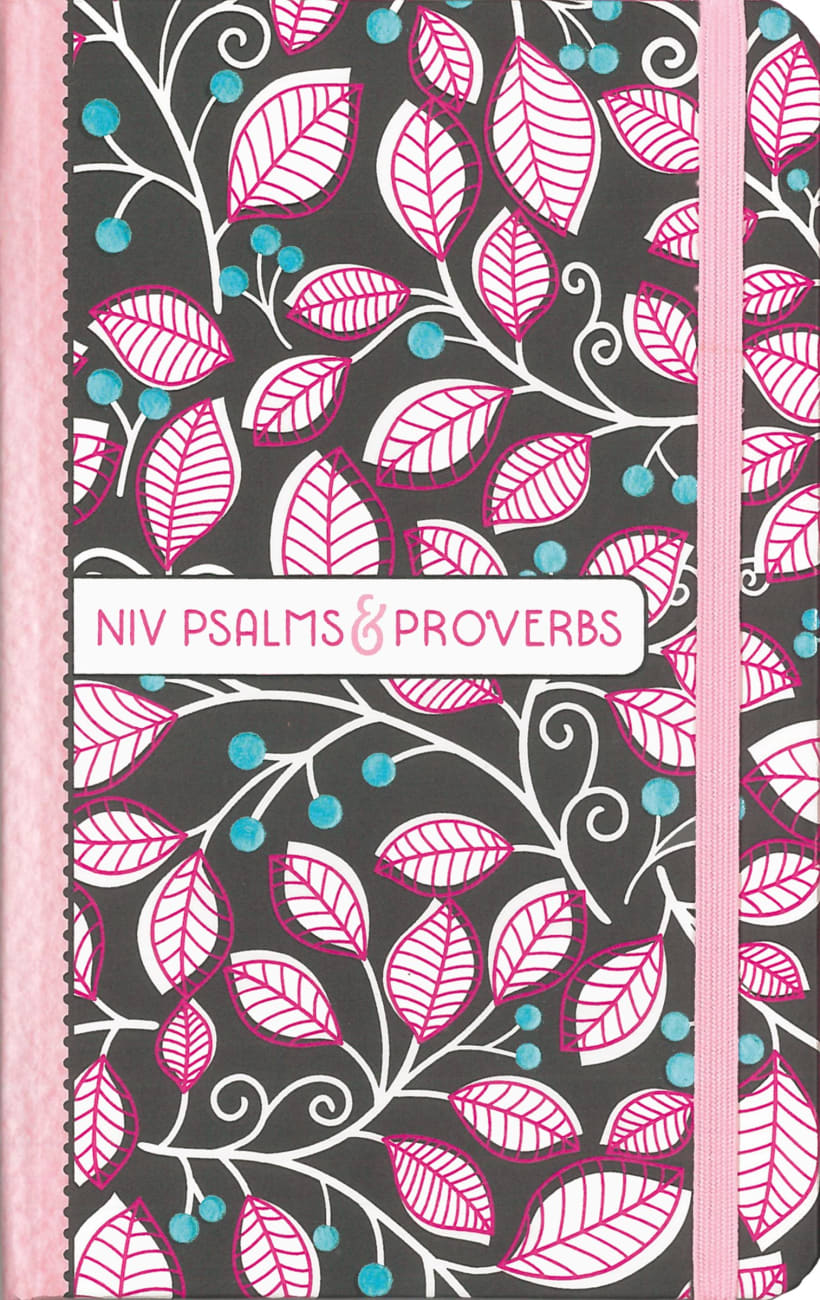 NIV Psalms and Proverbs Pink (Black Letter Edition) Hardback