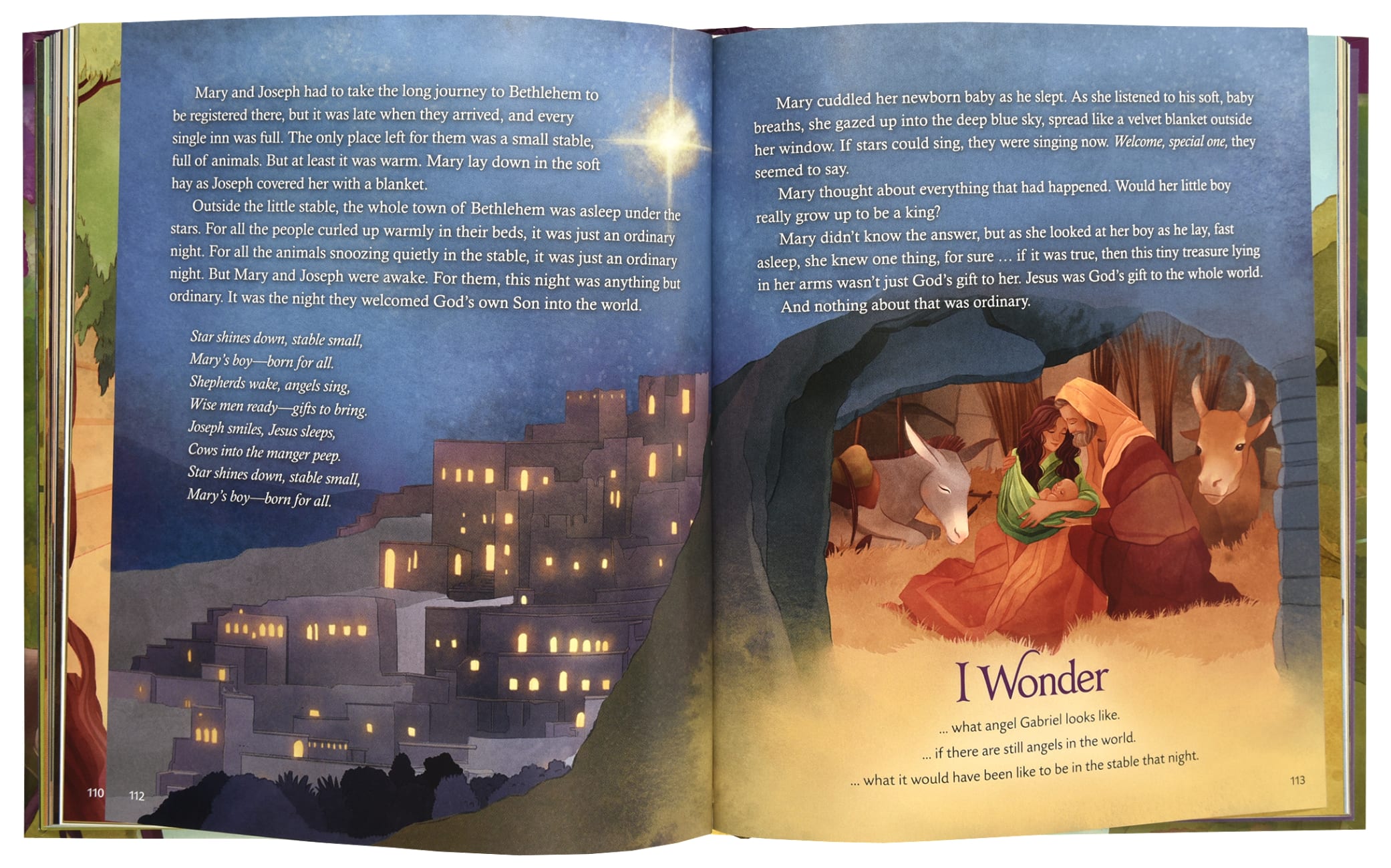 I Wonder: Exploring God's Grand Story: An Illustrated Bible Hardback
