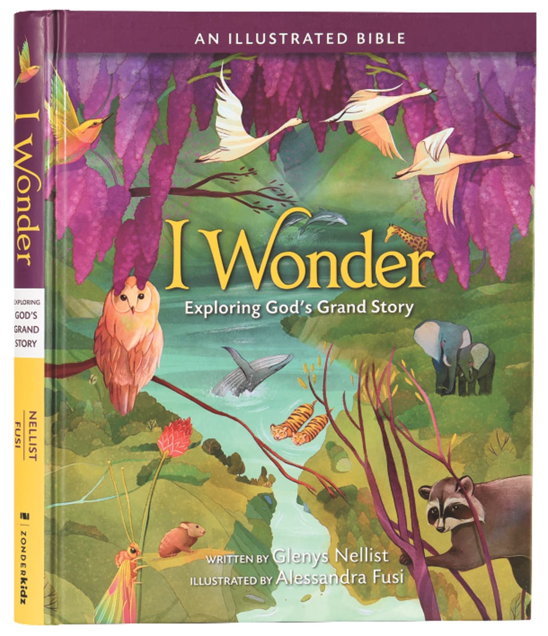 I Wonder: Exploring God's Grand Story: An Illustrated Bible Hardback