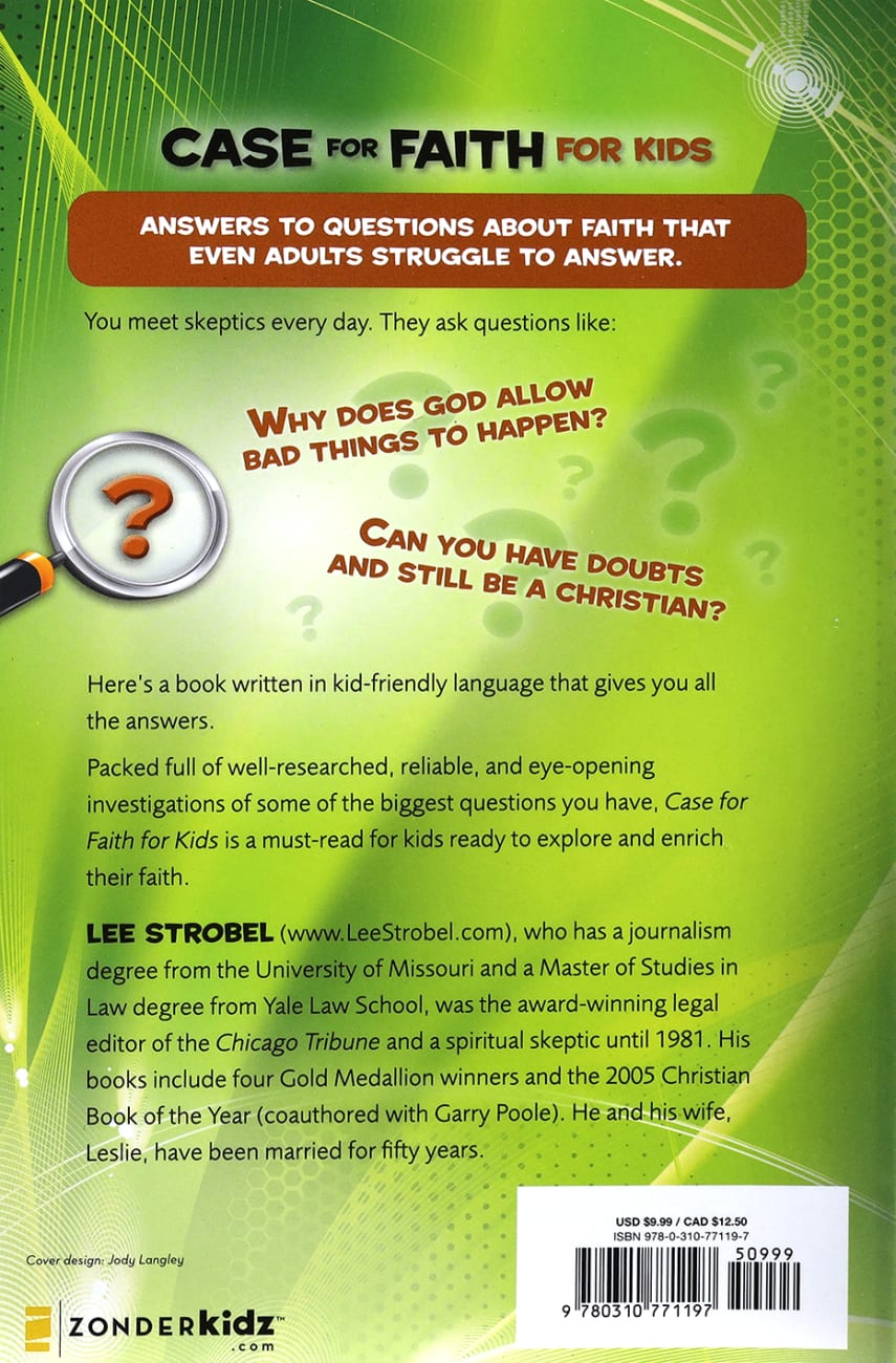 Case For Faith For Kids by Lee Strobel | Koorong