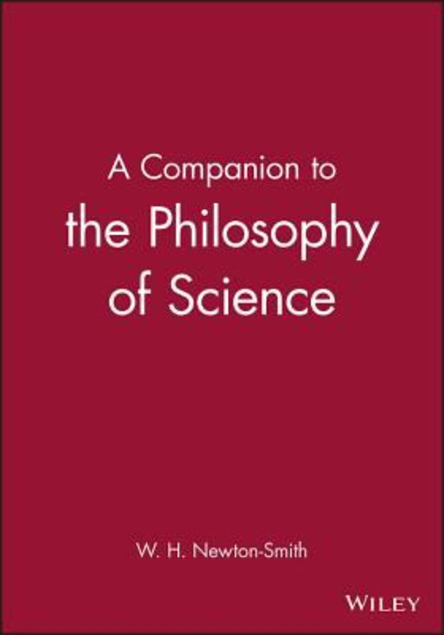 Bcp: Companion to the Philosphy of Science Paperback