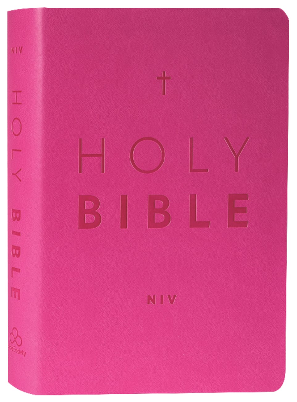 NIV Colour Burst Bible Large Print Hot Pink | Koorong