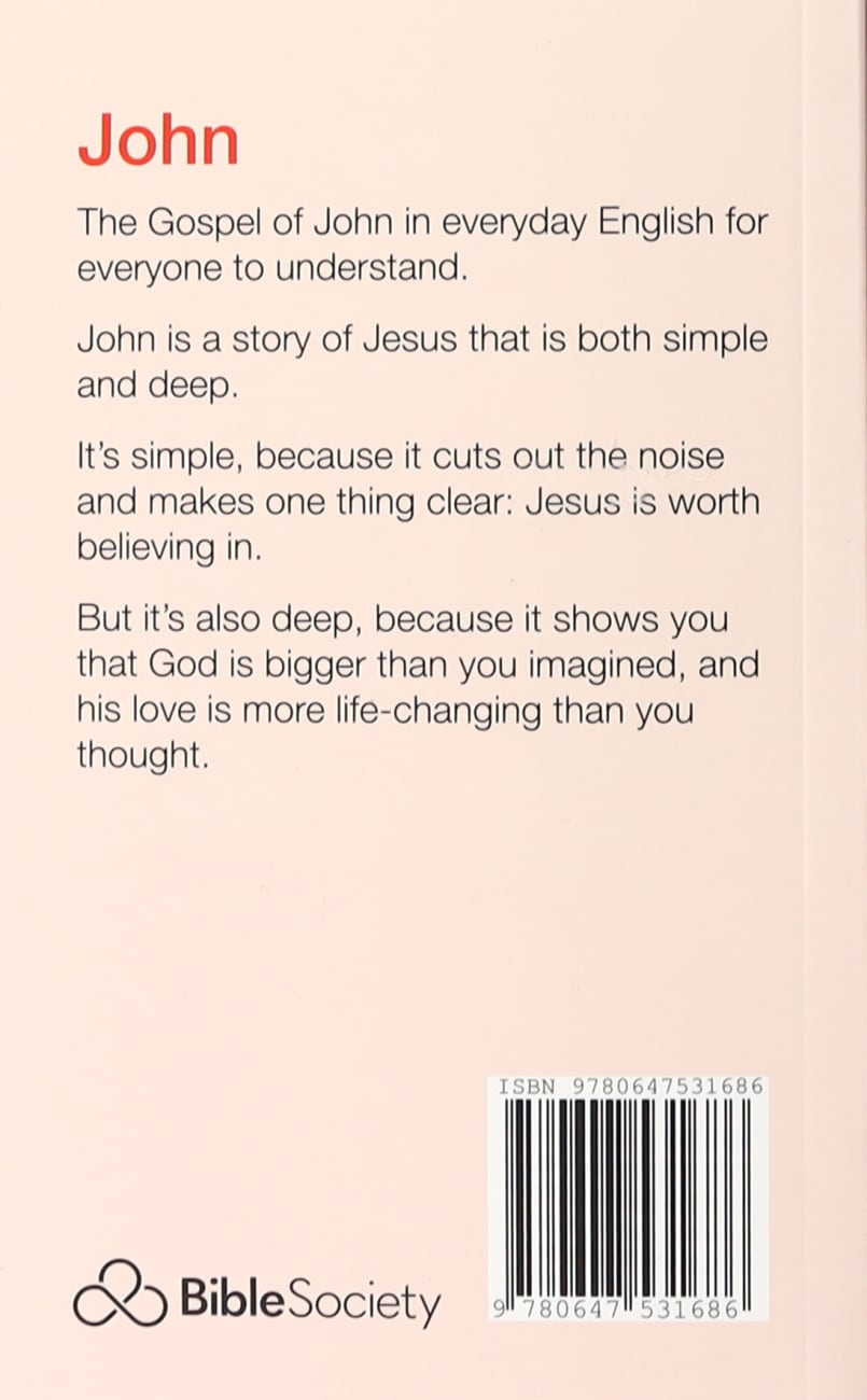 CEV Gospel of John Paperback