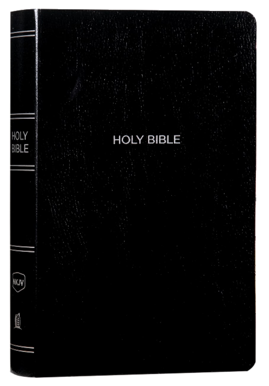 NKJV Gift and Award Bible Black Red Letter Edition Imitation Leather