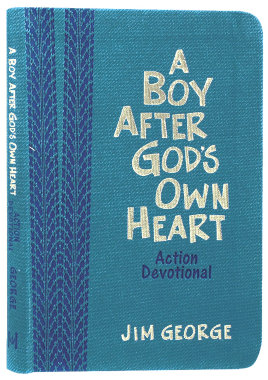A Boy After God's Own Heart: Action Devotional Deluxe Edition Imitation Leather