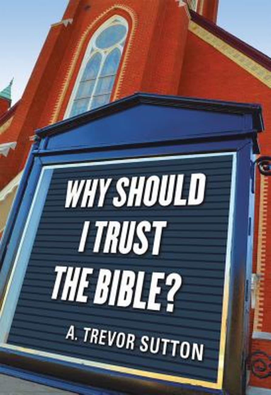 Why Should I Trust the Bible? Paperback