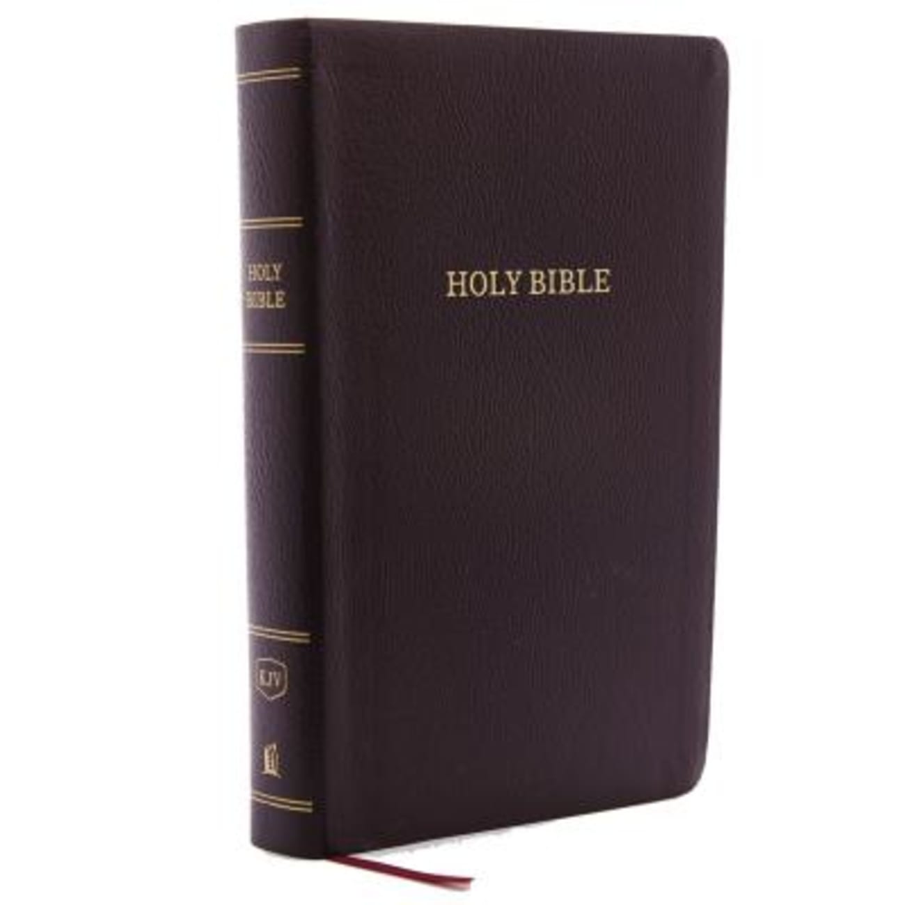 KJV Reference Bible Personal Size Giant Print Burgundy (Red Letter Edition) Bonded Leather