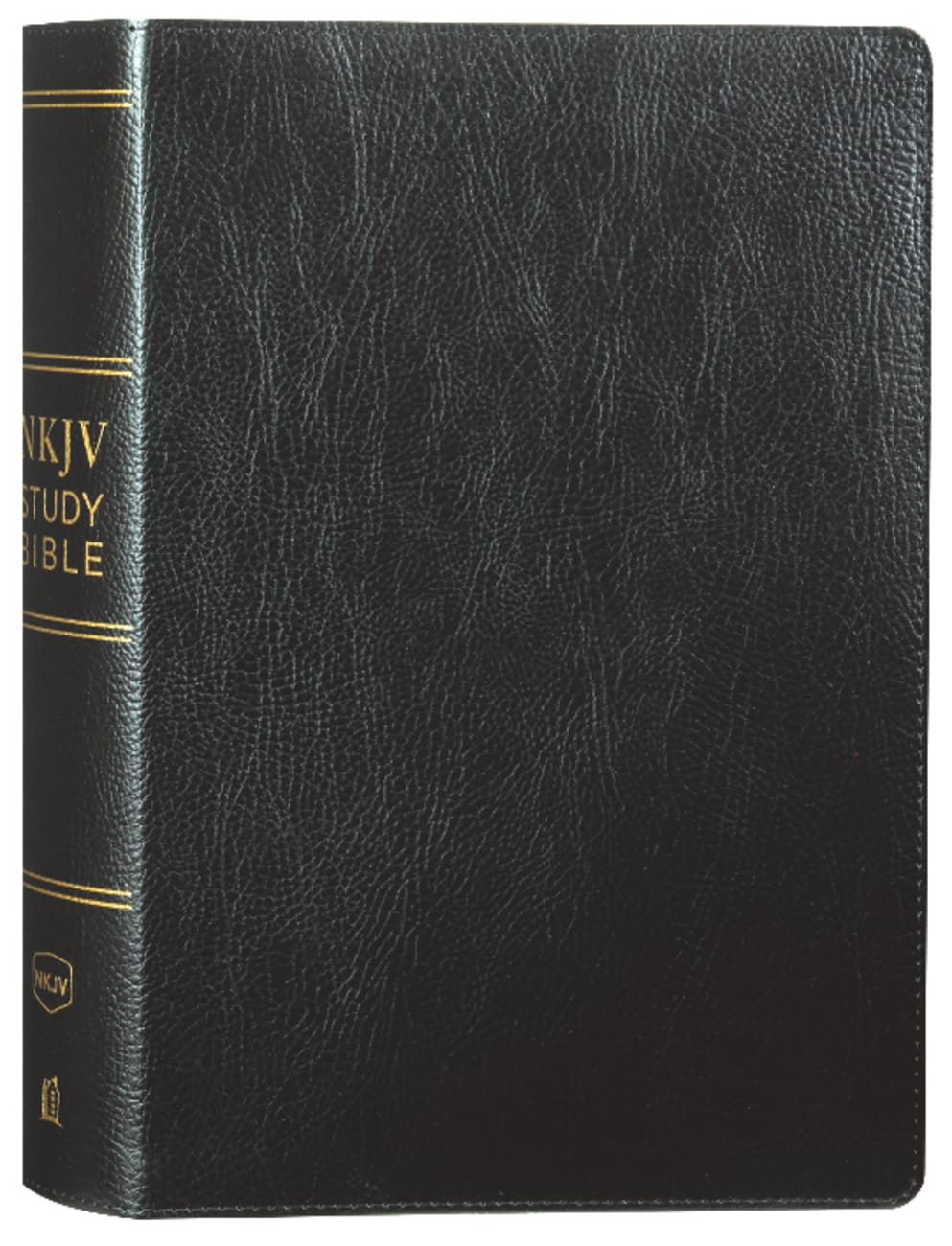 NKJV Study Bible Black (Black Letter Edition) Bonded Leather