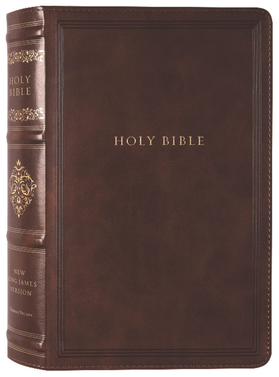 NKJV Personal Size Reference Bible Sovereign Collection Brown (Red ...