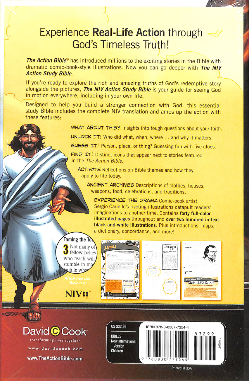 NIV Action Study Bible Hardback
