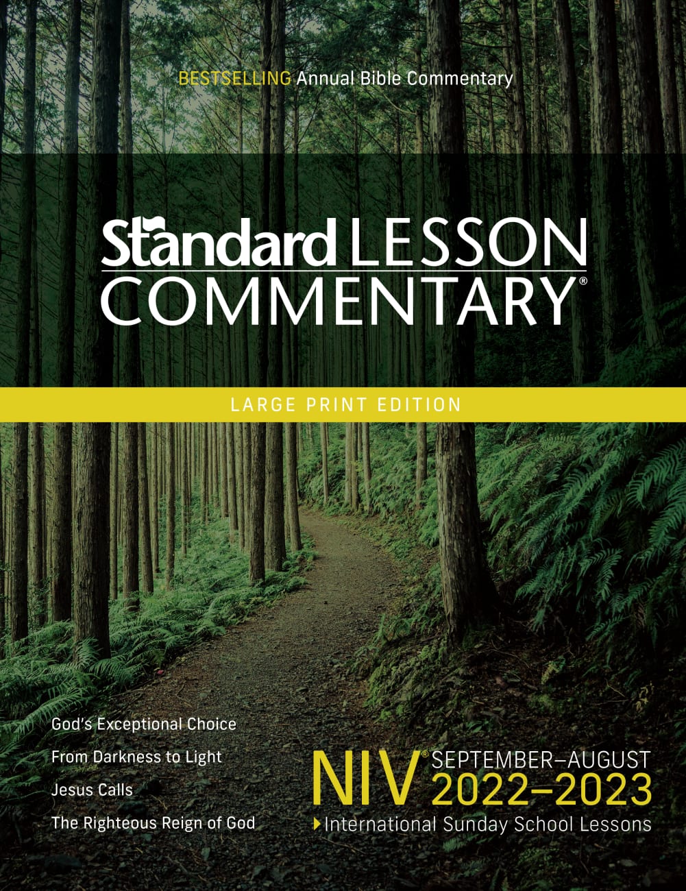 NIV Standard Lesson Commentary Large Print Edition 2022-2023 Paperback