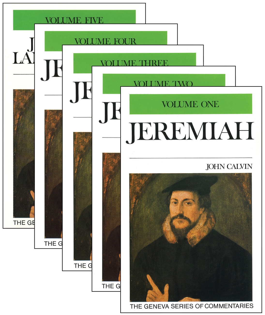 Jeremiah & Lamentations (5 Volume Set) (Geneva Series Of Commentaries) Hardback