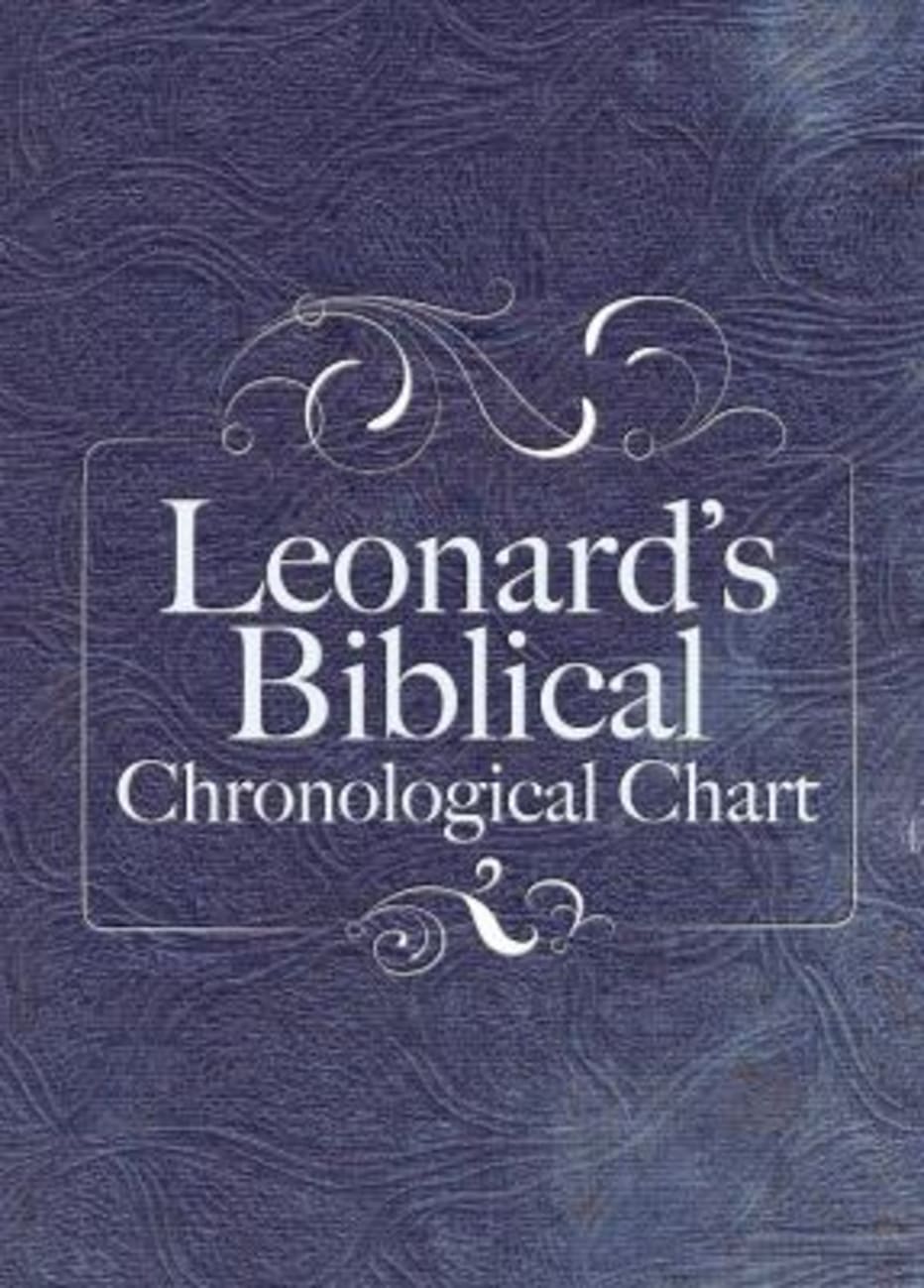Leonard's Biblical Chronological Chart (Panels Only) Posters