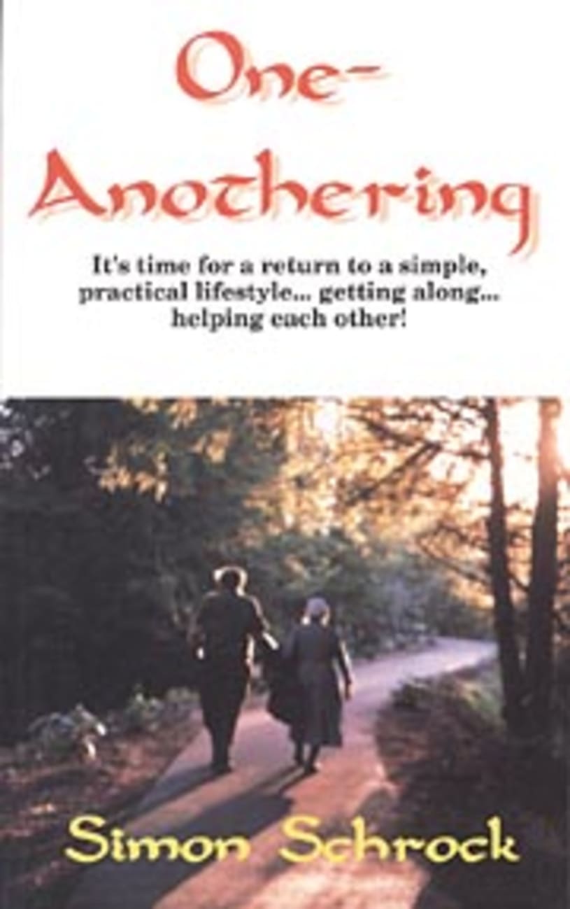 One Anothering Paperback