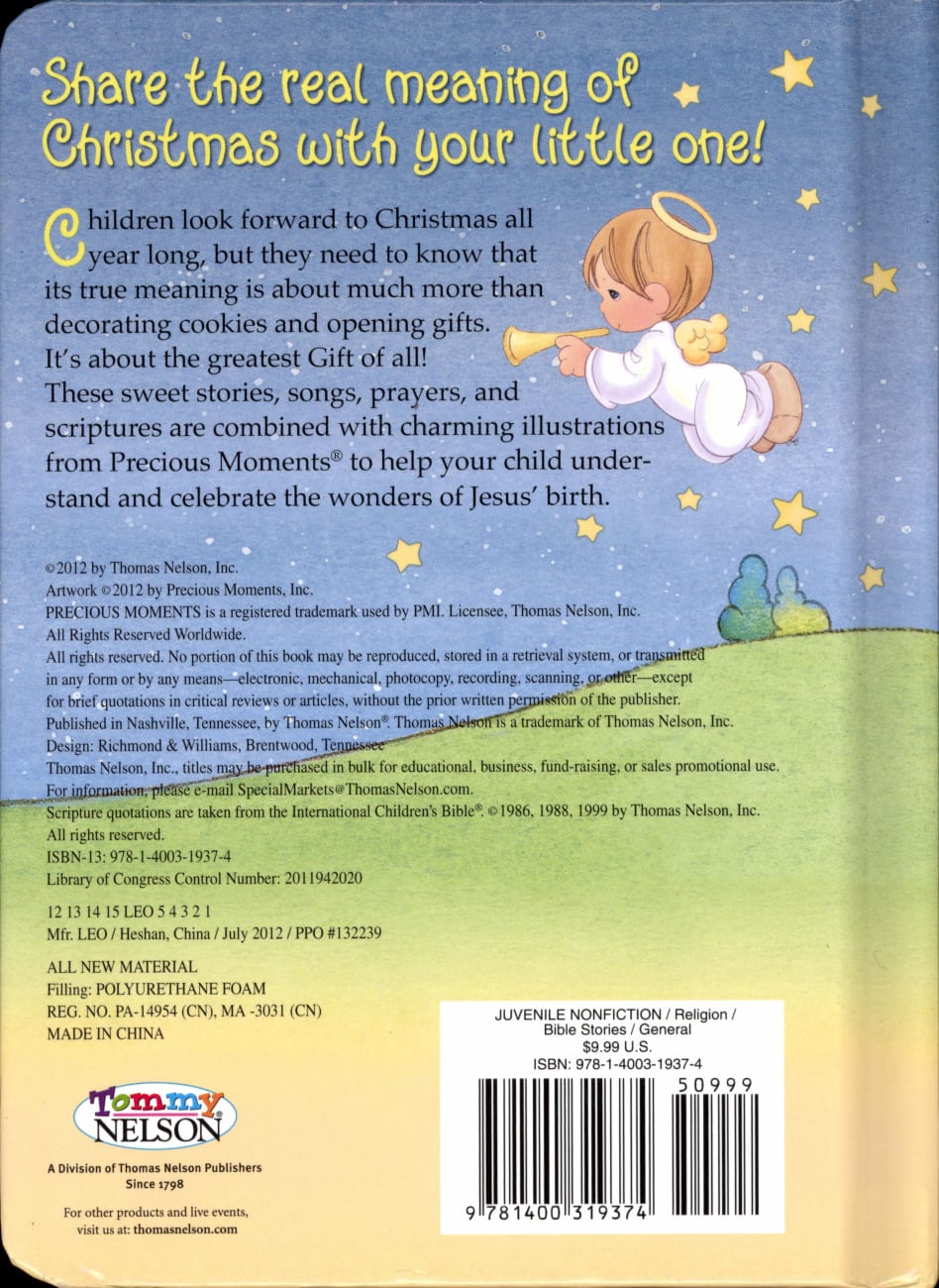 Precious Moments: My Christmas Bible Storybook (Precious Moments Bible Classics Series) Board Book