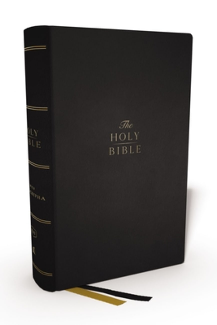 KJV CenterColumn Reference Bible With Apocrypha (Red Letter Edition